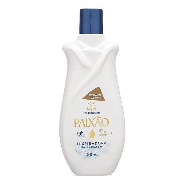 Hidratante Corporal Paixão Inspiradora com Óleo de Amêndoas Ação Desodorante 400ml
