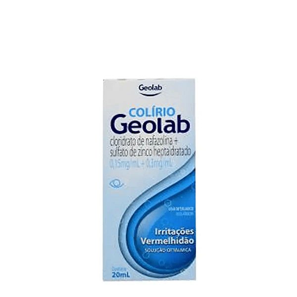 Colírio 0,15mg/ml + 0,3mg/ml 20ml