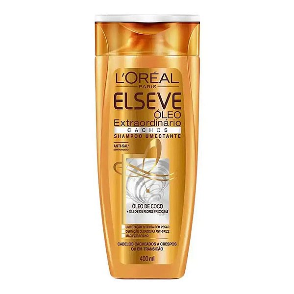 Shampoo Elseve Óleo Extraordinário Cachos 400ml