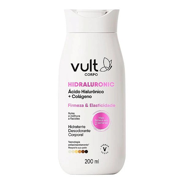 Hidratante Corporal Vult Corpo Firmeza E Elasticidade 200ml