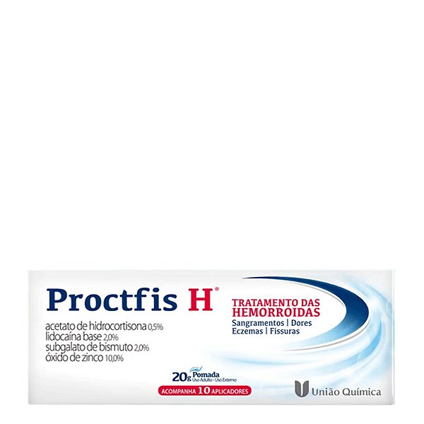 Tratamento para Hemorroida Proctfis H 20g Pomada + 10 Aplicadores