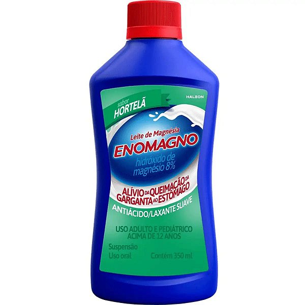 Leite de Magnésia EnoMagno Hortelã 350ml