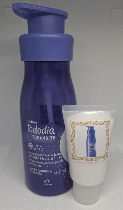 Creme Noturno Para o Corpo Tododia Chá de Camomila e Lavanda 50ml