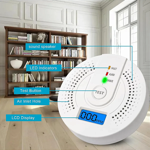 Detector de monóxido de carbono