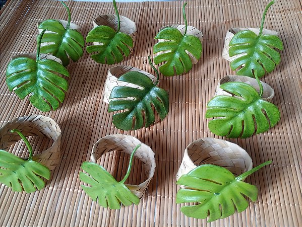 Porta Guardanapo Costela De Adão Em Palha R$9,99 cd