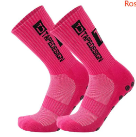 MEIA ANTIDERRAPANTE (PAR) - ROSA