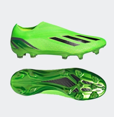 CHUTEIRA CAMPO ADIDAS X SPEEDPORTAL+ FG- VERDE LIMÃO