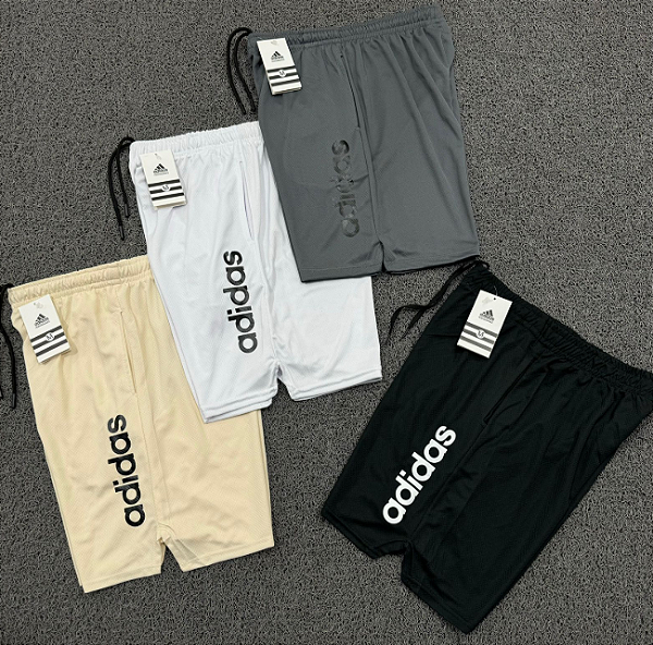 SHORT DRY FIT ADIDAS - BRANCO