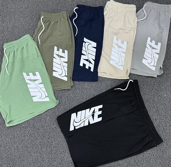 SHORT ELASTANO NIKE - AZUL MARINHO