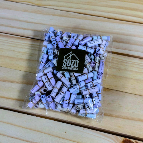 Refil Sozo de Versículos - 280 Tubinhos - 70g