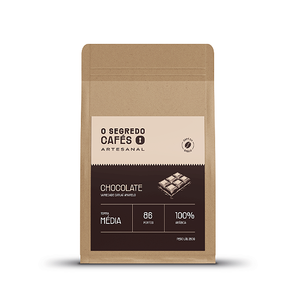 Café Especial Chocolate 70% – Vinhoso, Cítrico e Frutado
