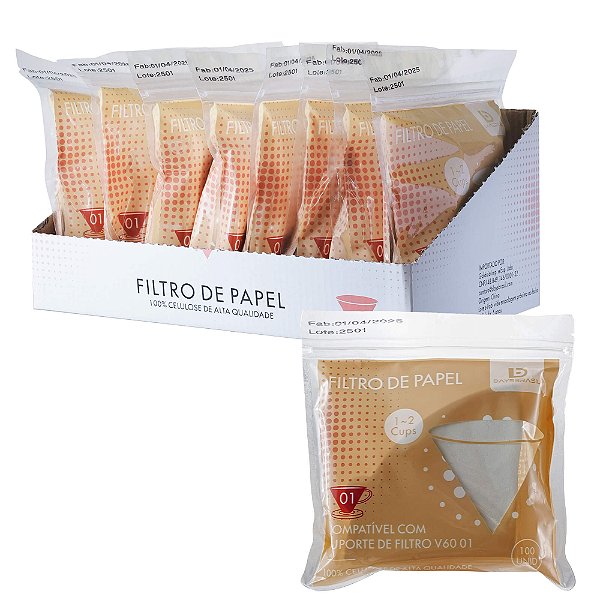 Filtro Café Cônico V01 | Caixa 800Un | Junte-se e Economize no Café