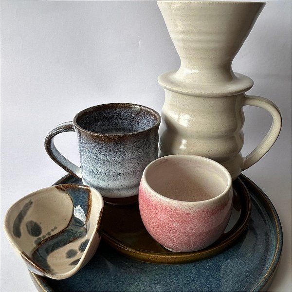 Conjunto Essência Japonesa (7 peças e 02 cafés) Um belo presente!