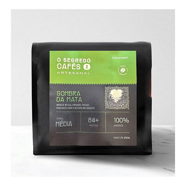 Café Especial - Sombra da Mata: café cultivado sob a Mata Atlântica