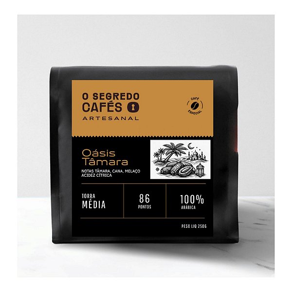 Café Especial Oásis de Tâmara – Fragrância de Tâmara com finalização cítrica