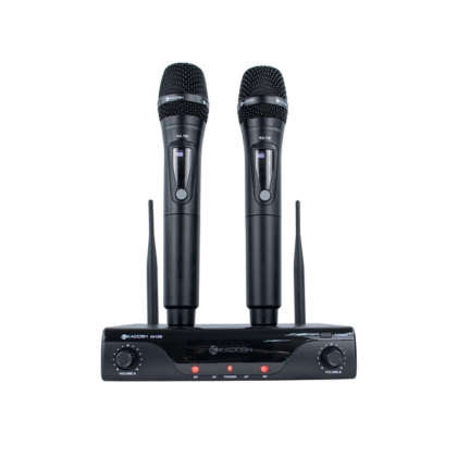 MICROFONE S/ FIO KADOSH DUPLO UHF K412M