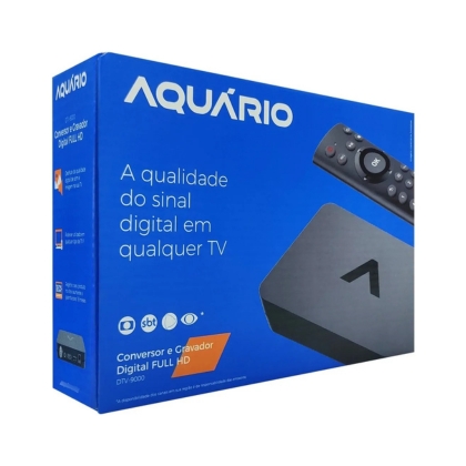 CONVERSOR GRAVAD DIGITAL AQUARIO FULL HD DTV-9000