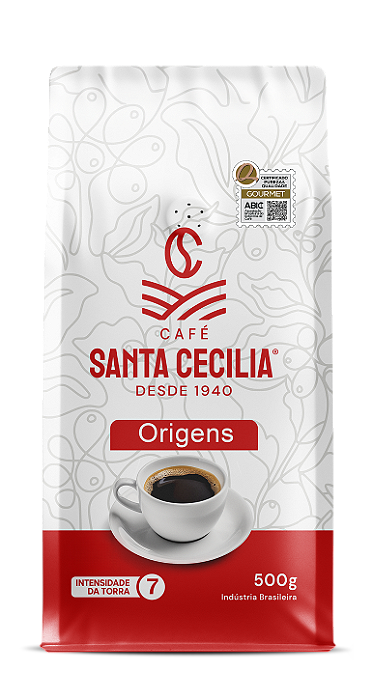 Café Santa Cecília Origens Gourmet - Torrado Em Grãos 500g - Matas de Minas