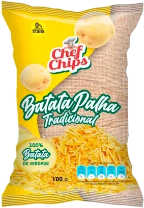 Batata Palha Tradicional 100g Chef Chips