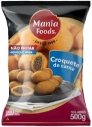 Croquete De Carne 500g Forno Mania
