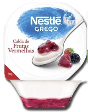 Iogurte Grego Calda De Frutas Vermelhas 90g Nestlé