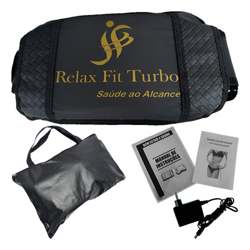 Cinta Massageadora Redutora E Modeladora Abdominal Relax Fit