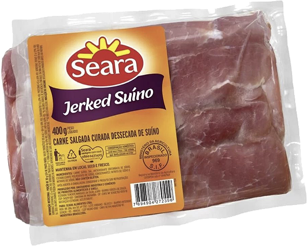 Jerked Suíno 400 Seara