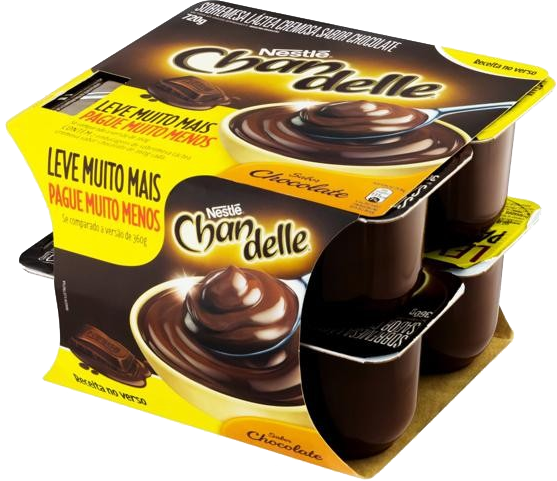 Sobremesa Chocolate Chandelle 720g Nestle