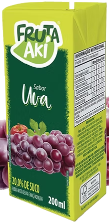 Suco De Uva 200 ml Fruta Aki