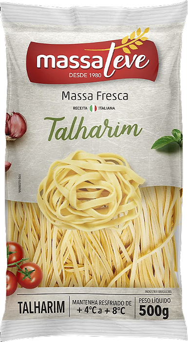 Talharim Fresco 500g Massa Leve
