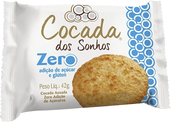 Cocada Assada Zero 42g Cocada Dos Sonhos