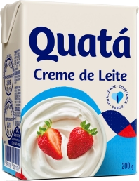 Creme De Leite Leve 200g Quatá
