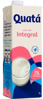 Leite UHT Integral 1 Litro Quatá