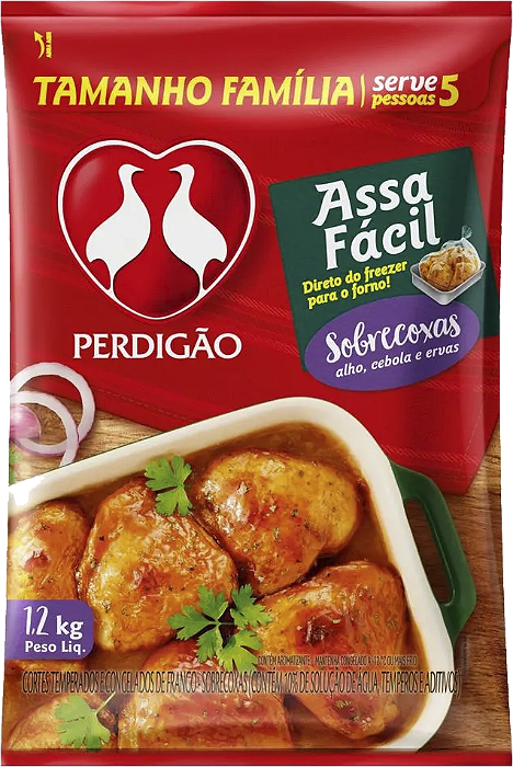 Sobrecoxas Temperadas Assa Fácil  1,2Kg Perdigão