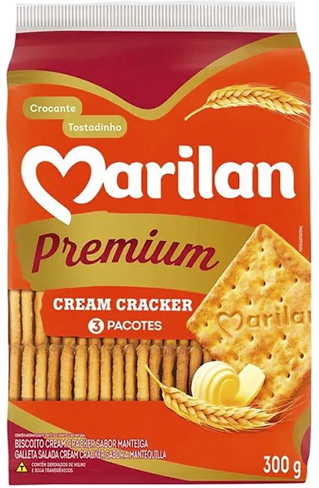 Biscoito Cream Crack Premium 300g Marilan