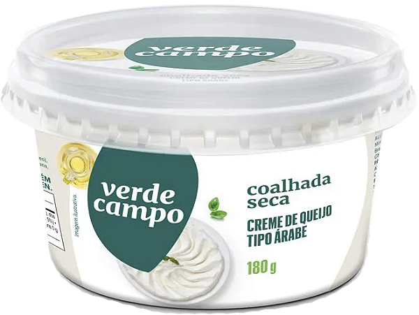 Coalhada Seca Tipo Árabe 180g Verde Campo