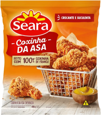 Coxinha Da Asa Empanada Crocante Air Fryer 400g Seara