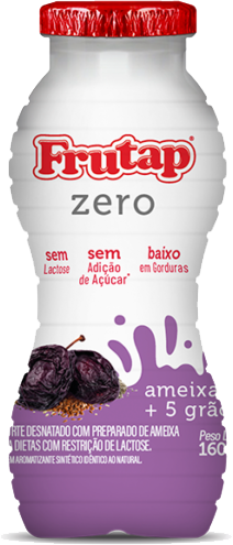Garrafinha Iogurte Ameixa Zero 160g Frutap
