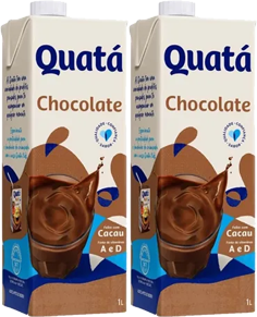 Kit 2 Achocolatado 1 Litro Quatá