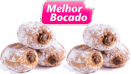 Mini Donuts Chocolate 90g Melhor Bocado Cx.6 Unid.