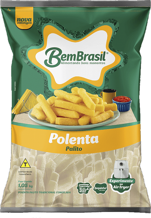 Polenta Palito Congelada 1,05Kg Bem Brasil