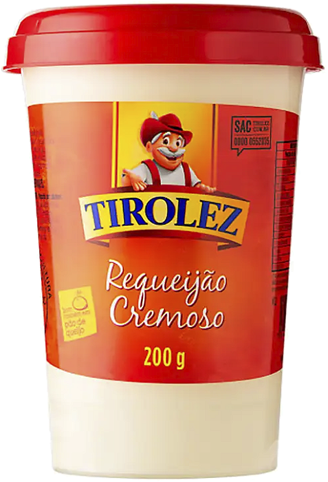 Requeijão Cremoso Tradicional 200g Tirolês