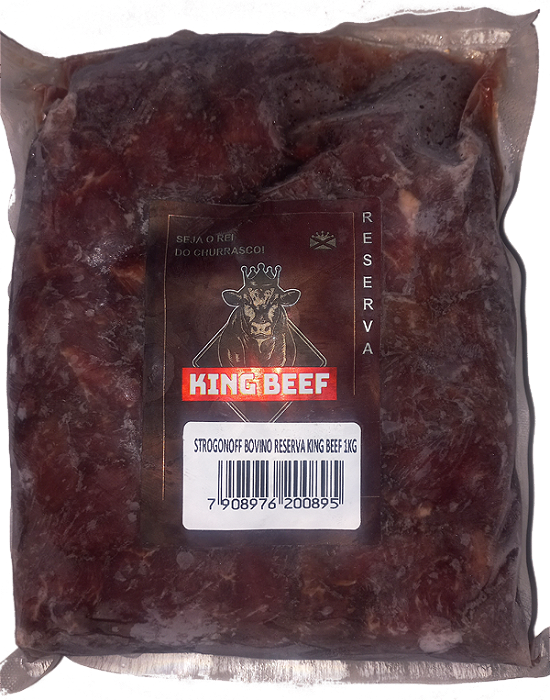Strogonoff Bovino Congelada 1 Kg King Beef