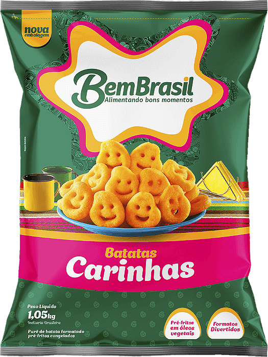 Batata Carinhas 1,05Kg Bem Brasil