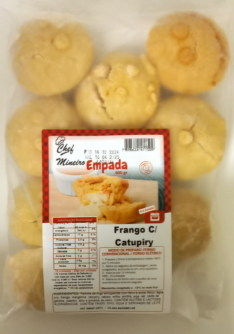 Empada Frango C/Catupiry 600gr Chef Mineiro