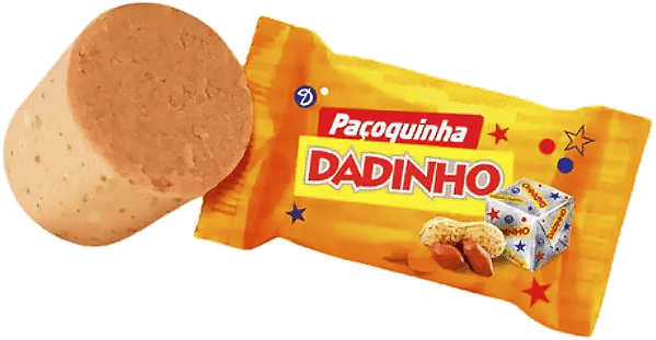 Paçoquinha Rolha 15g Dadinho