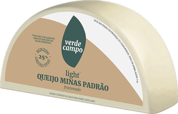 Queijo Minas Padrão Ligth 500 Verde Campo