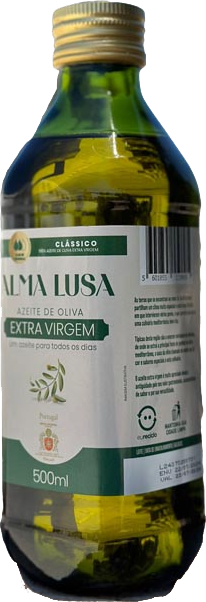 Azeite Extra Virgem Portugues 500ml Alma Lusa