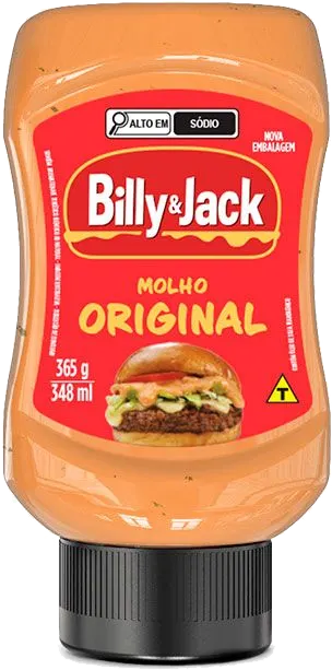 Molho Original Billy Jack 200g Kisabor