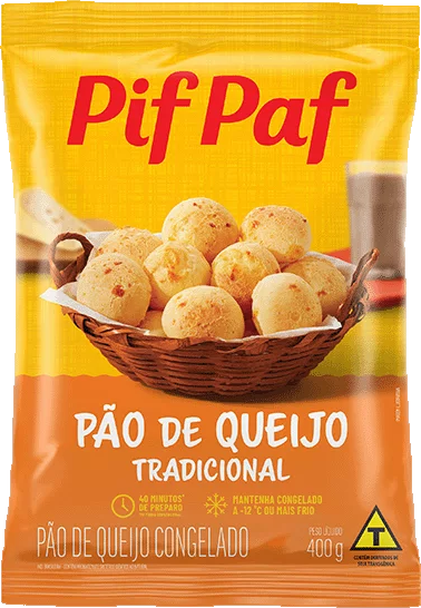 Pão De Queijo Tradicional 400g Pif Paf